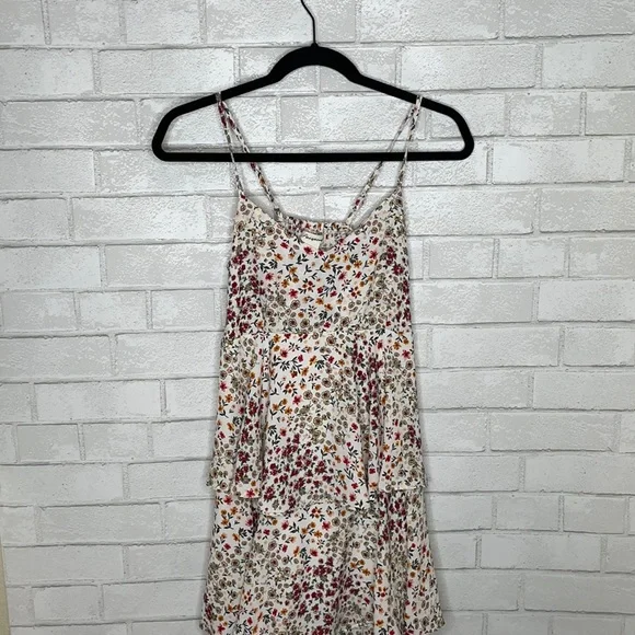 NWT Passport Ruffle Floral Flowy Dress - Picture 3 of 11